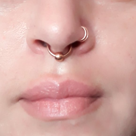 Fake Septum Rings Fake Nose Rings - Picture 6 of 6